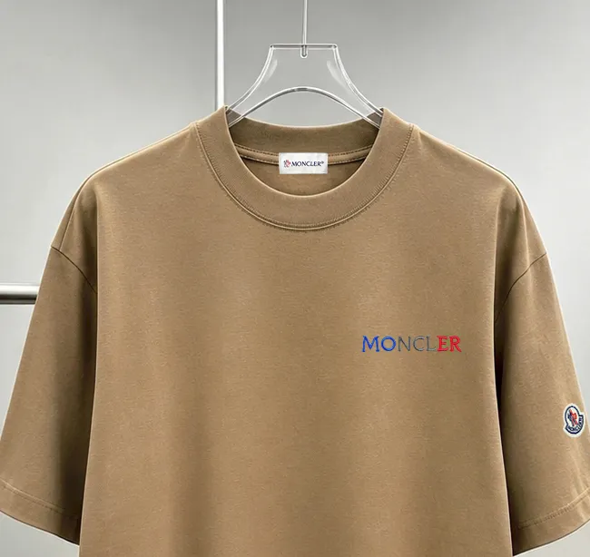 moncle～ 《 》7a tee ， Same Style ， : Black White Coffee Brown Size：S（90-130 ） M（125-150 ） L（135-165 ） XL（160-190 ） XXL（185-220 ）